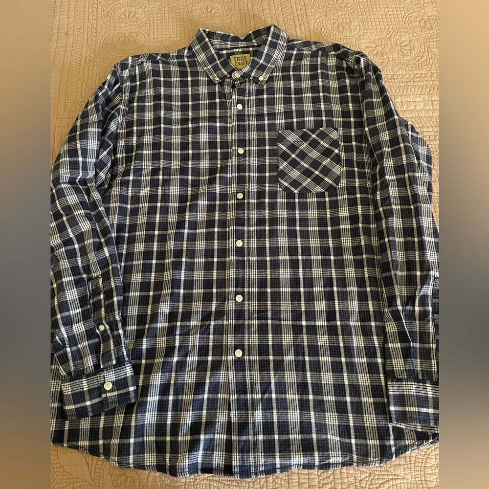 XXL True Craft plaid shirt